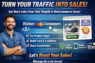 do ecommerce with high conversion at shopify and wordpress