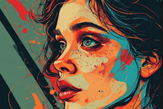 draw your pop art illustration idea