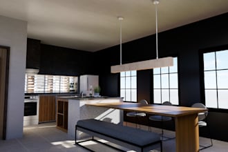 create photo realistic 3d rendering