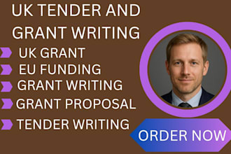 write winning eu and UK grant proposals and business plans, innovate grants,
