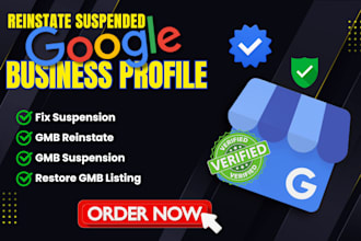 do google my business setup, optimization, and suspension recovery