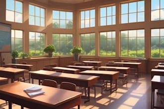 draw anime background art illustration for vtuber and visual