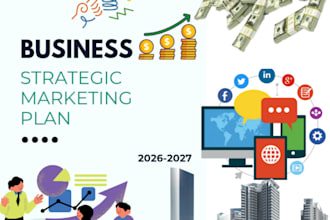 design a professional business strategic marketing plan