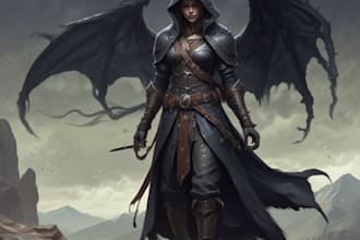 dark fantasy horror character creation
