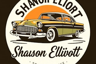 design an unique car service logo