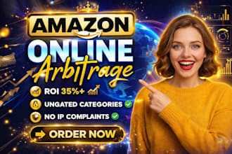 do amazon online arbitrage product research for profitable ungated leads