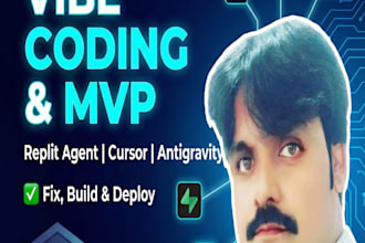 vibe code your full stack mvp using replit agent, cursor ai, and bolt