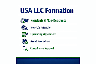 form a USA llc for residents and non residents with asset protection
