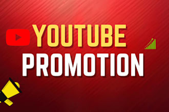 youtube promotion channel promotion video marketing seo