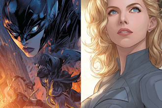 do comic book art and comic book illustration
