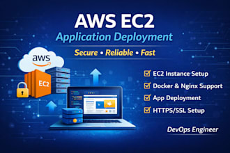 set up AWS ec2 and deploy your application