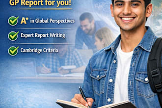 write your o level global perspective individual report for you