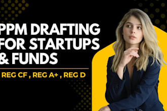 draft ppm private placement memorandum reg cf reg a reg d
