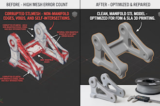 create, modify, or repair stl files for 3d printing