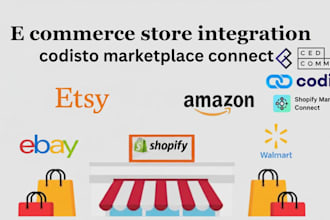 set up cedcommerce amazon walmart product syncing and integration