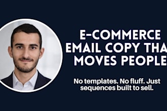 write conversion focused email sequences for ecom