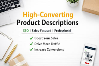 seo optimized product descriptions that increase sales