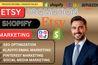do etsy promotion, boost shopify sales, etsy sales with ecommerce marketing