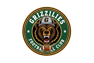 design an aggressive baseball mascot logo with modern style