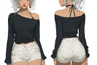 draw anime drawing, portrait, nsfw, fanart