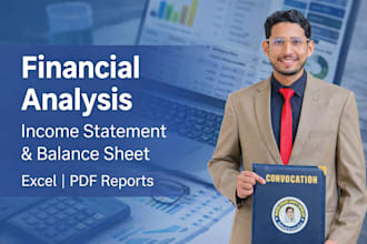 do professional financial analysis and financial ratios in excel