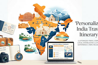 create a custom india travel itinerary for your trip