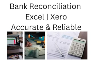 do accurate bank reconciliation in excel or xero