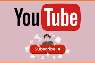 promote youtube channel to gain 1000 organic subscribers