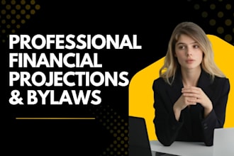 do business plans financial projections bylaws operating agreement