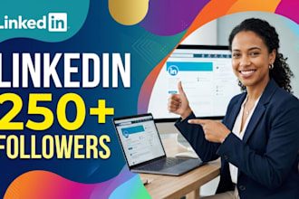 upgrade 250 linkedin followers