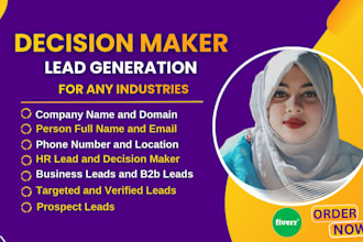 build ceo founder email list for business lead generation