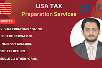 do comprehensive US tax filing, individual business, forms 1040,1065,1120,5472