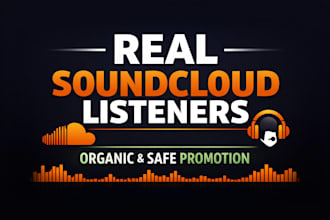 do organic soundcloud music promotion to real listeners