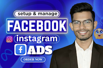 setup and manage facebook ads, meta ads, fb ads manager