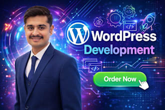 design and develop an optimized, scalable wordpress website