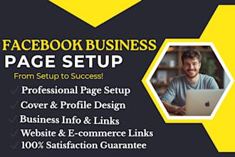 facebook or instagram business page setup for new business