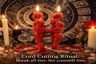 cast a powerful cord cutting spell to release toxic ties, negative energy, exes