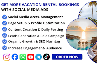 fill your empty airbnb calendar with guests using facebook ads