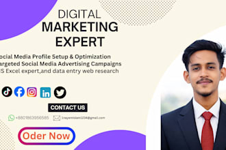 do facebook marketing and web research