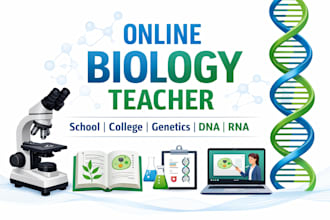 tutor biology, genetics and molecular biology online
