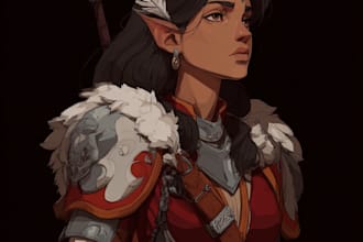 dnd, fantasy character and dnd character