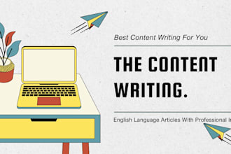 do content writing for you