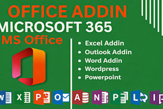 develop microsoft office addin, outlook plugin, ms office, vsto addin powerpoint