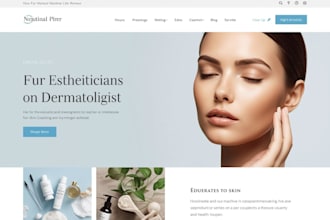 design luxury spa massage website vagaro phorest fresha direct booking website