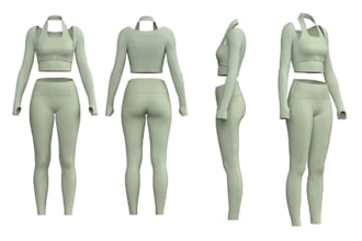 do 3d model design for clothing, 3d hoodie, fashion apparel, sporting clothing