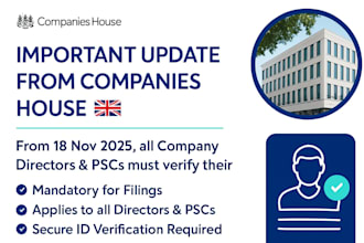 verify your identity with companies house