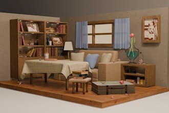 can create 3d scene