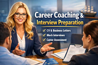 coach your career and prepare you for job interviews