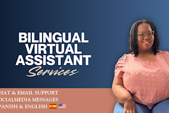 be your bilingual virtual assistant for chat, email and social media support