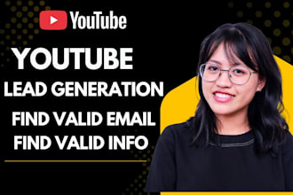 do targeted youtube channel email listing